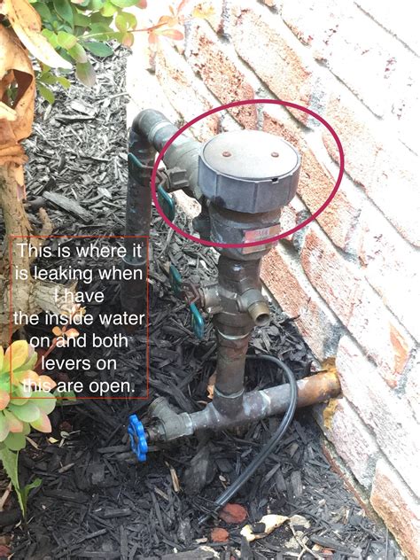 main sprinkler valve leaking|How To Repair a Leaking Sprinkler System